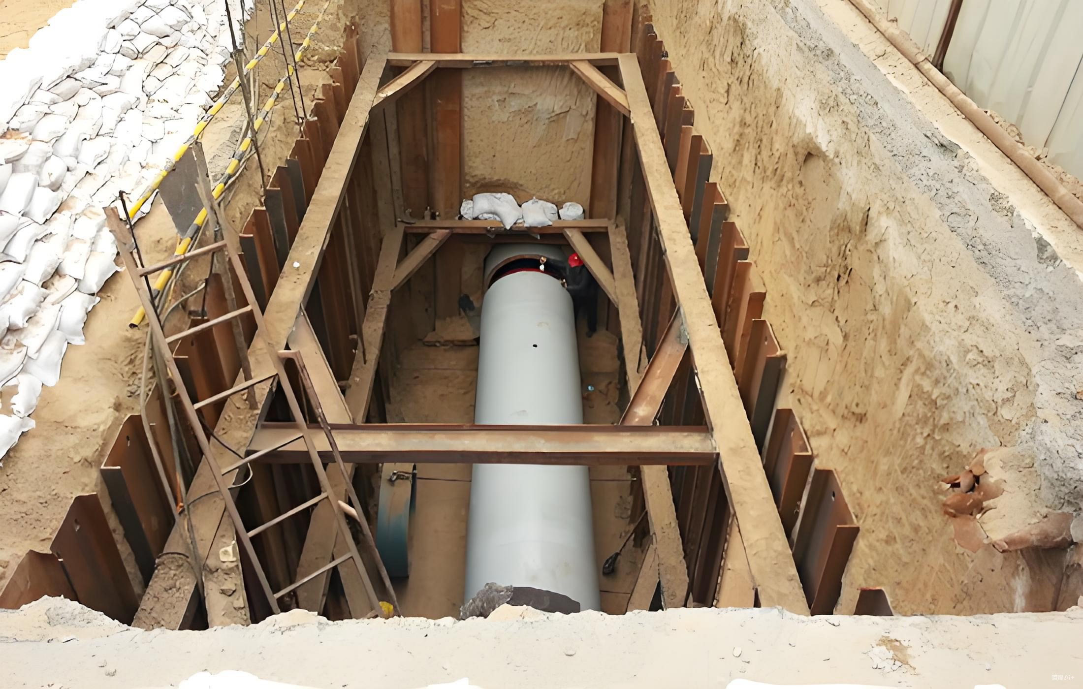 慈溪污水处理系统提标DN1000改造工程